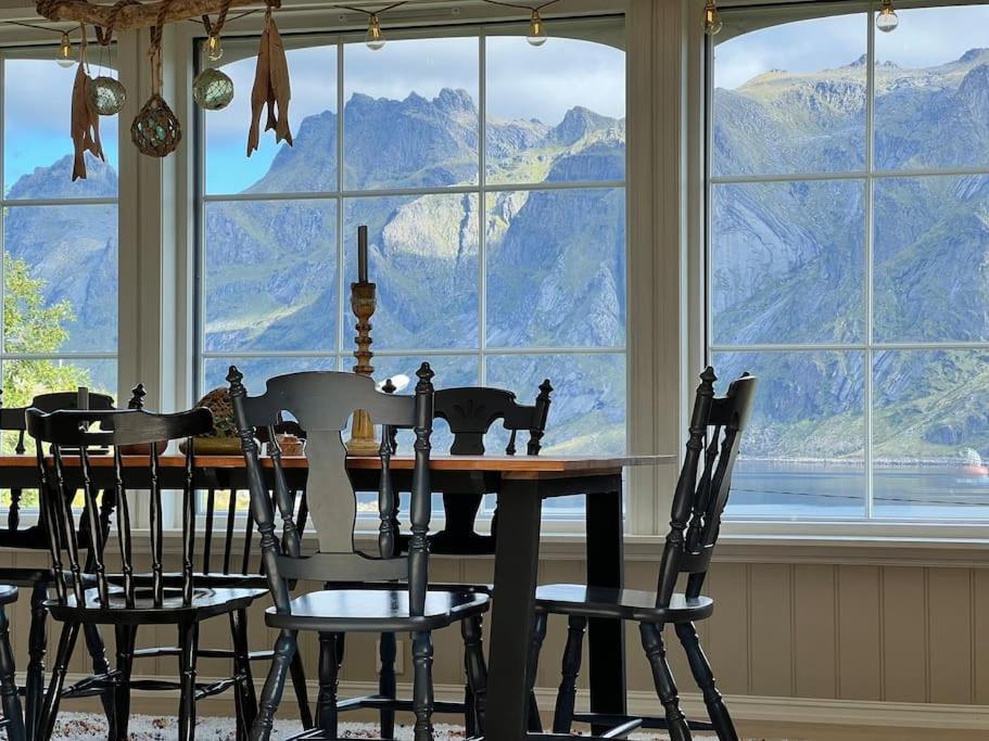 Sundet Lofoten Holiday House Villa Sund  Bagian luar foto
