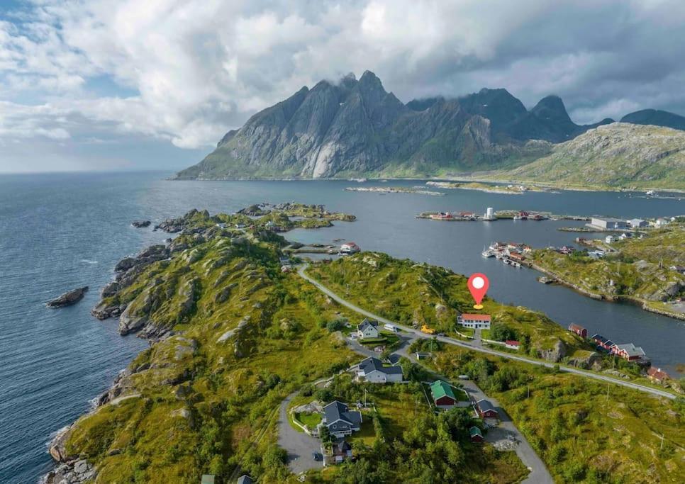 Sundet Lofoten Holiday House Villa Sund  Bagian luar foto
