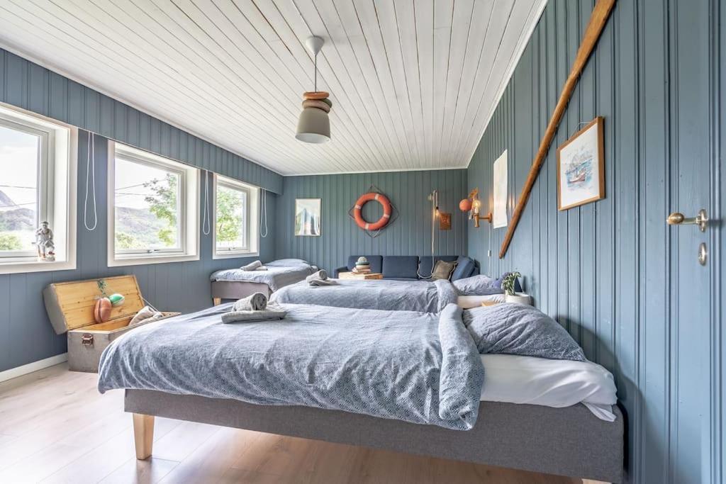 Sundet Lofoten Holiday House Villa Sund  Bagian luar foto
