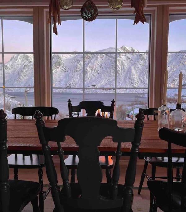 Sundet Lofoten Holiday House Villa Sund  Bagian luar foto
